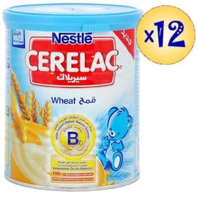 Cerelac Wheat Care Tin - 12 x 400g