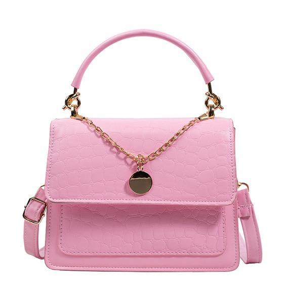 Women's New Fashion Casual Simple Shoulder Messenger Square Bag