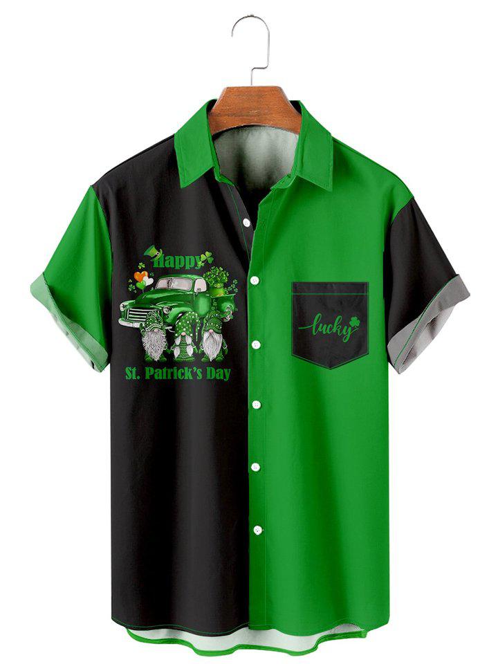 Men's Designer Casual Short Sleeve Shirt