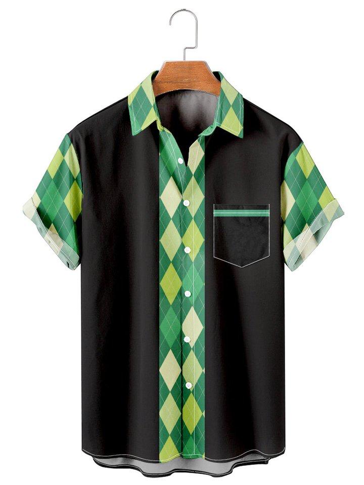 Design Summer Short Sleeve Men's Shirt