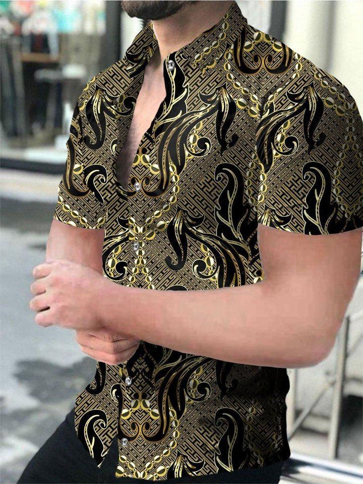 Men's Summer Casual Short Sleeve Shirt