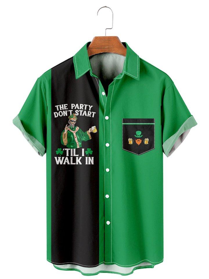 Summer Short Sleeve Men's Shirt