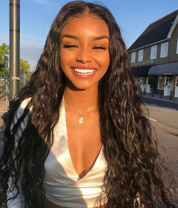 Loose Deep T-Part Lace Wig – 150% Density Natural Black Human Hair