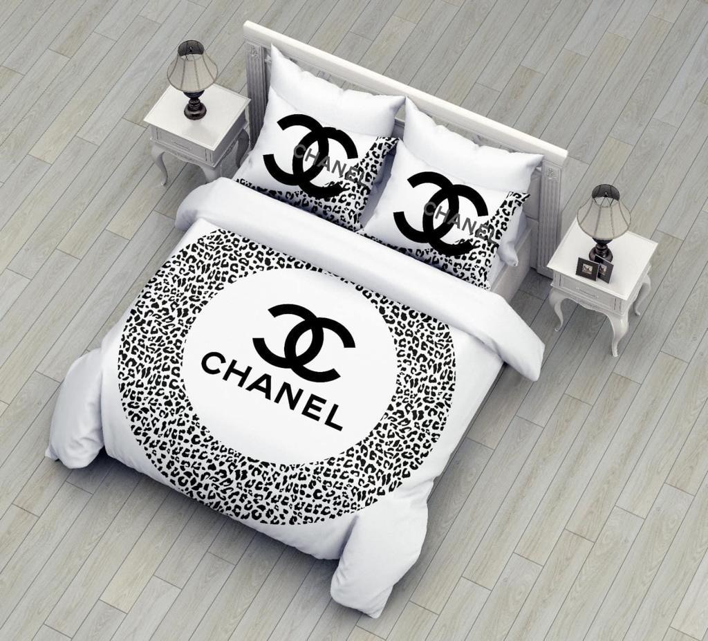 Channel Luxury Bedsheet with duvet and pillow cases