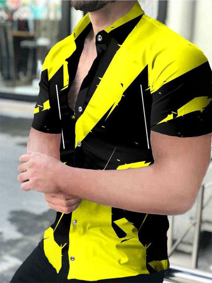 Quality Summer Short Sleeve Shirt For Men