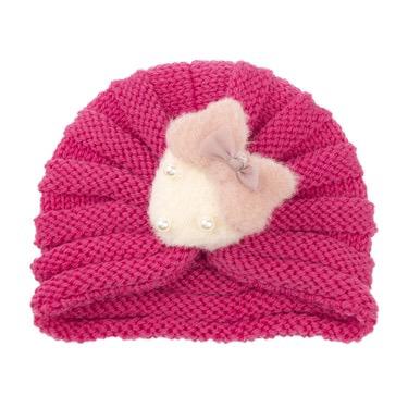 Fashion children's knitted hat for autumn and winter warmth strawberry woolen hat