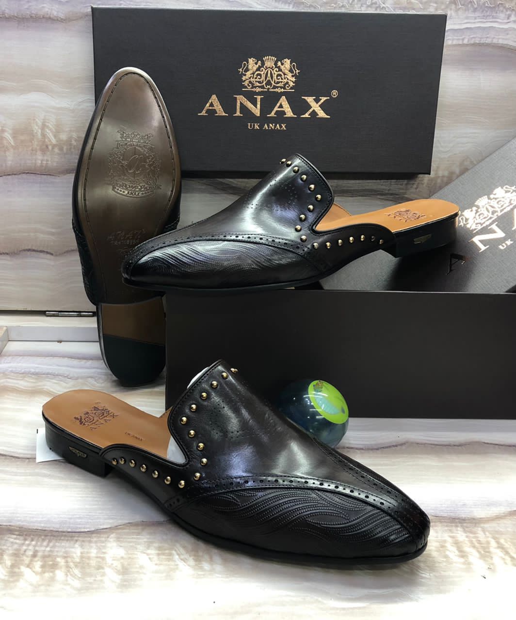ORIGINAL BARTOLOMEO DESIGNERS MEN HALF COVER SHOE
