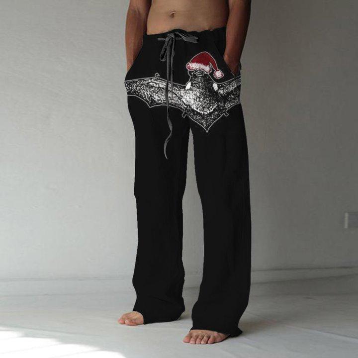 Quality Trendy Lace-Up Print Casual Pant