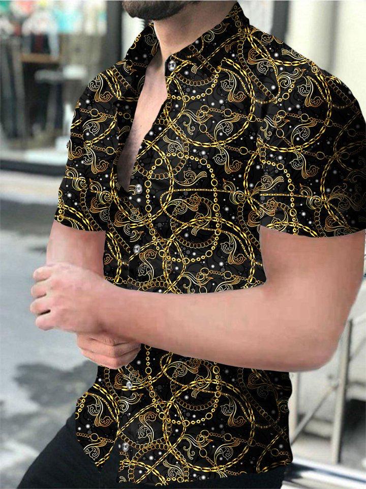 Men's Summer Designed Short Sleeve Shirts