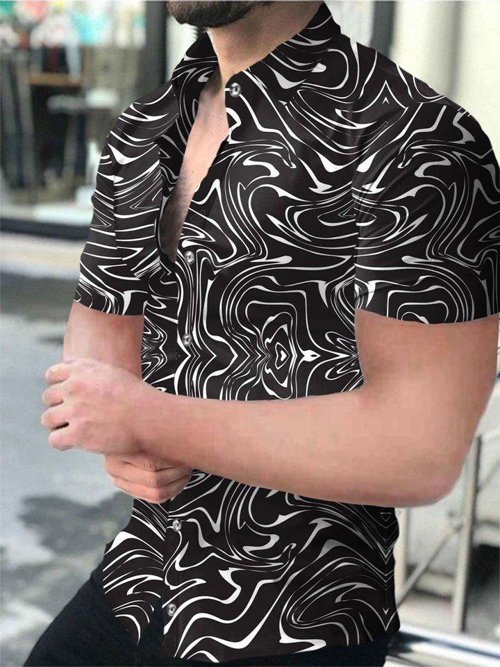 Summer Casual Men's Short Sleeve Shirt