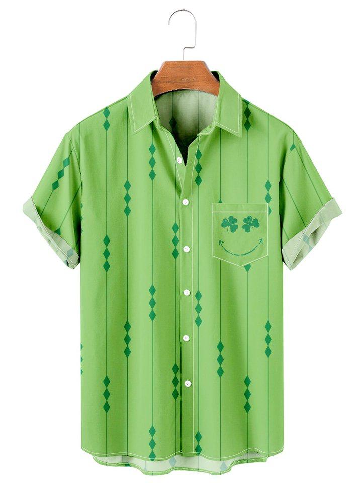 New Summer Casual Men's Short Sleeve Shirt