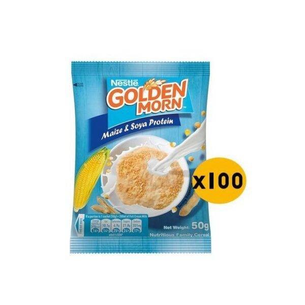 GOLDEN MORN FORTIFIED 100x50g -Carton