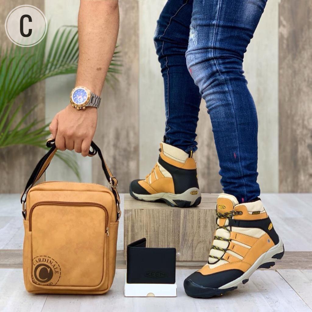 Solid Color Keen 3 pieces set for men