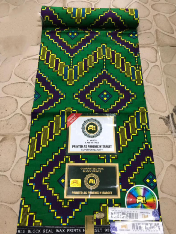 Guaranteed wax block prints