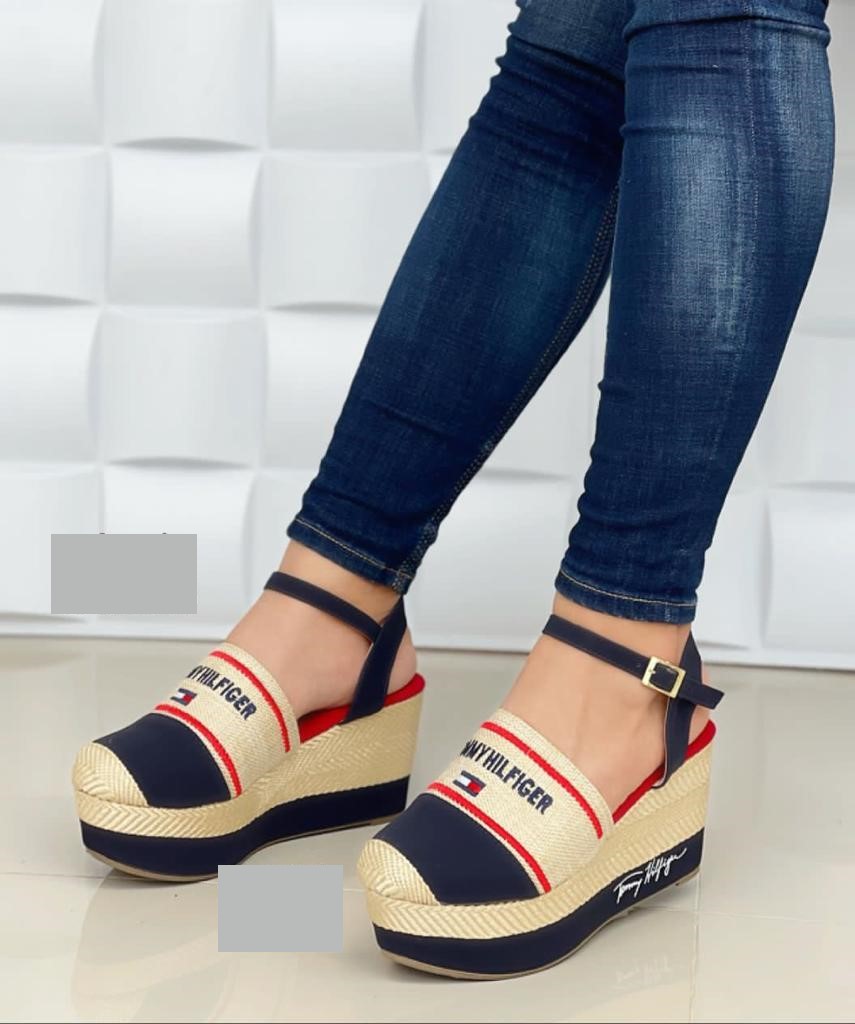 Ladies Tommy Hilfiger Wedge Sandals