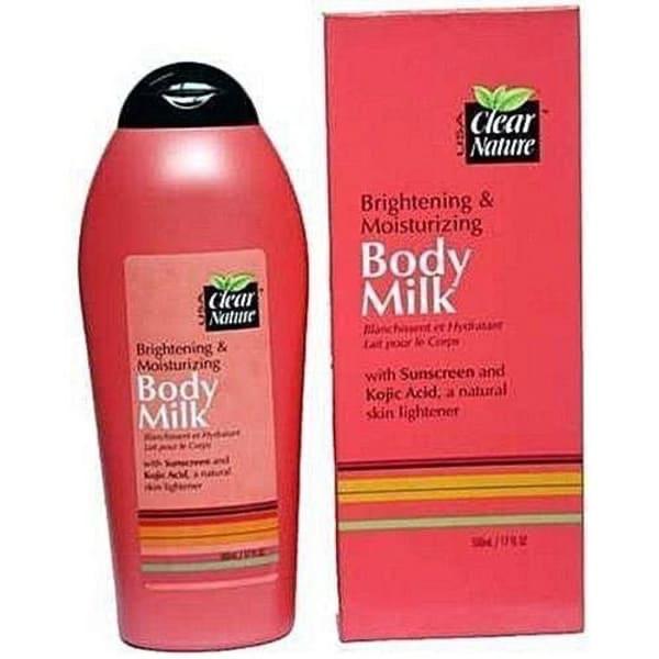 Original Clear Nature Brightening & Moisturizing Body Milk Lotion 500ml