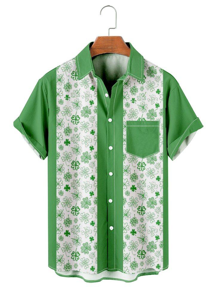 Men's Trendy Casual Short Sleeve Shirt
