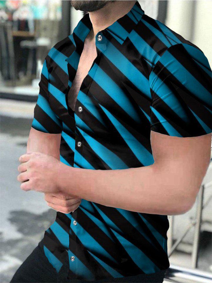 New Classy Men's Summer Short Sleeve Shirt