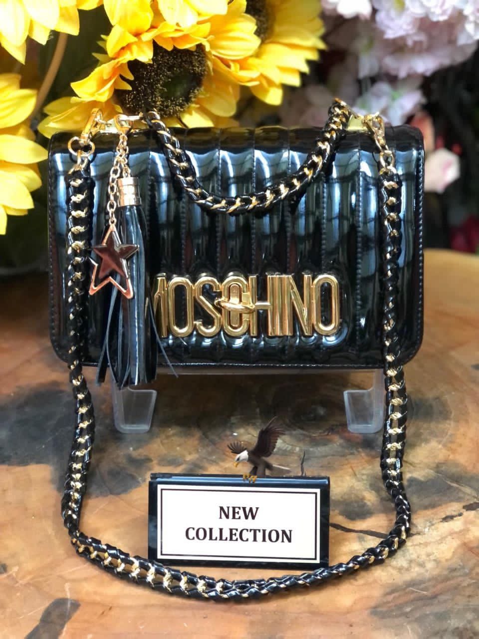ORIGINAL MOSCHINO LADIES HANDBAG, TURKEY DESIGNS