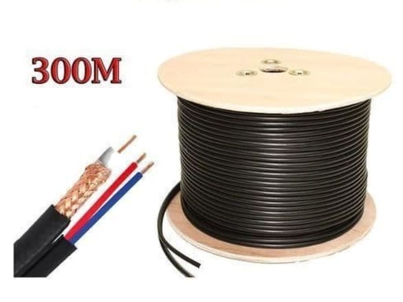 Cctv Power Cable Rg59 For Dvr And Camera Connections