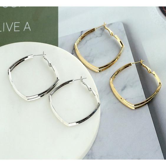 Fashion Multi-layer Circle Ear Buckle Earrings