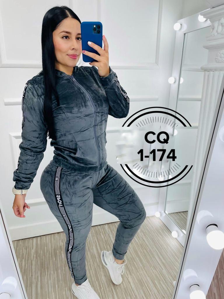 Ladies Velour Hooded Tracksuit Zip Pants Jogging Sportswear