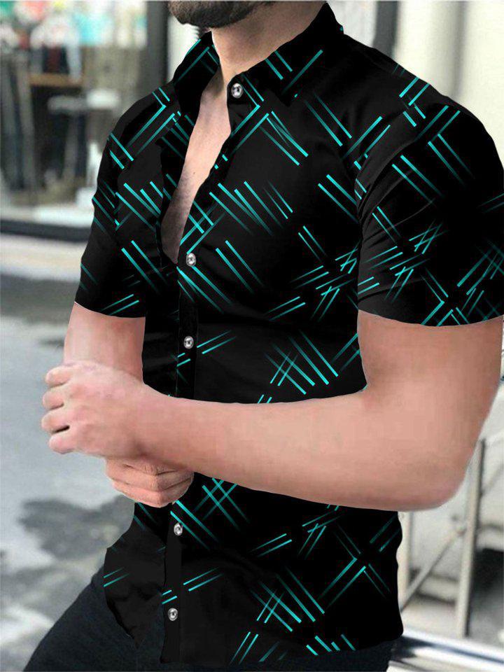 High Quality Summer Short Sleeve Men's Shirt