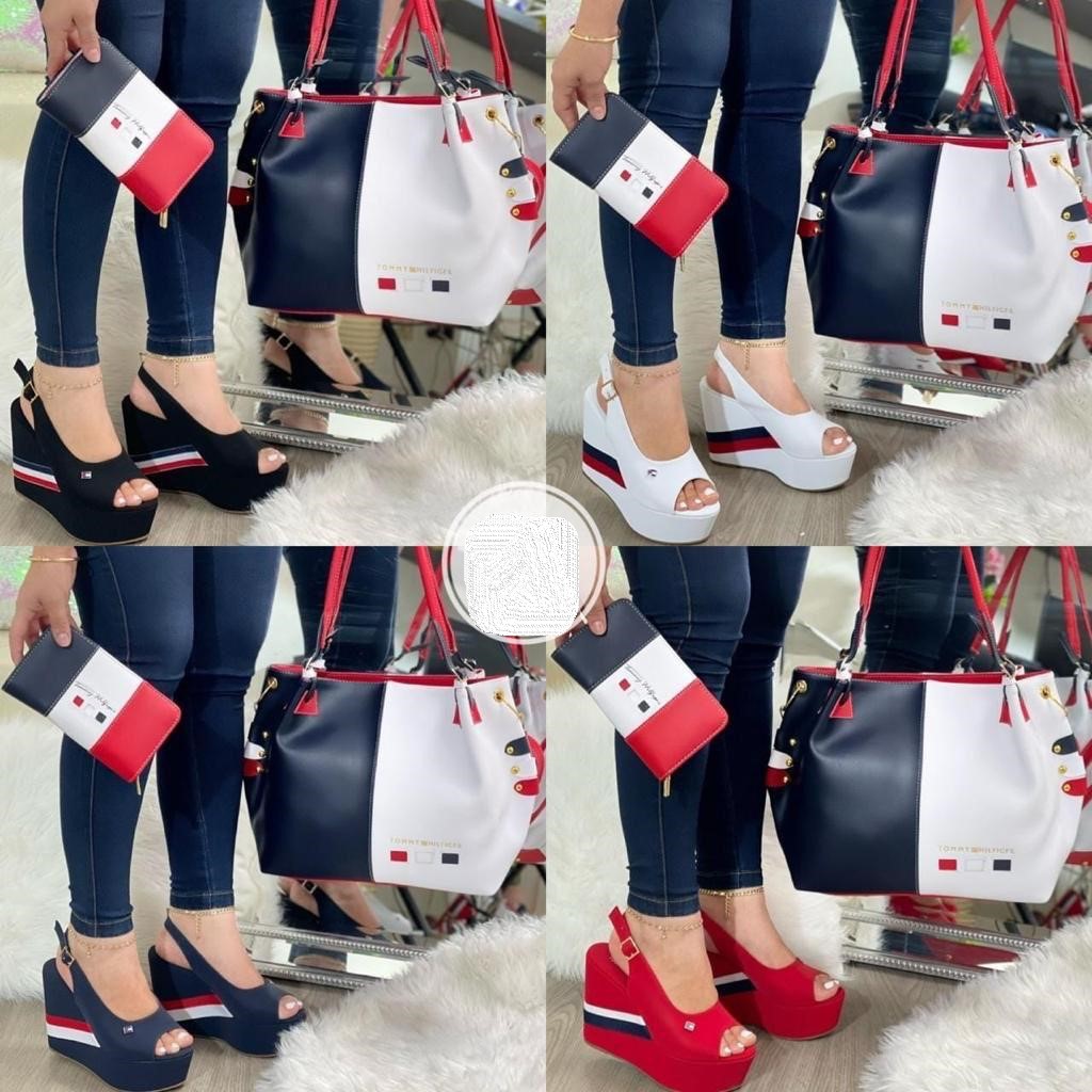 Tommy Hilfiger Classy Bag and Shoe-Sets
