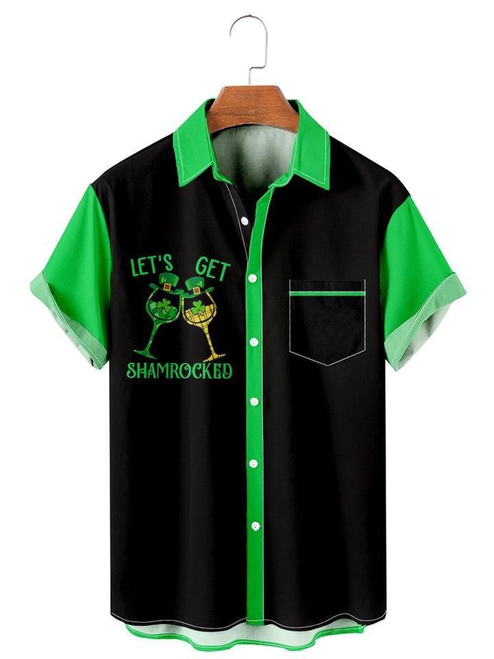 Designer Men's Summer Short Sleeve Shirt