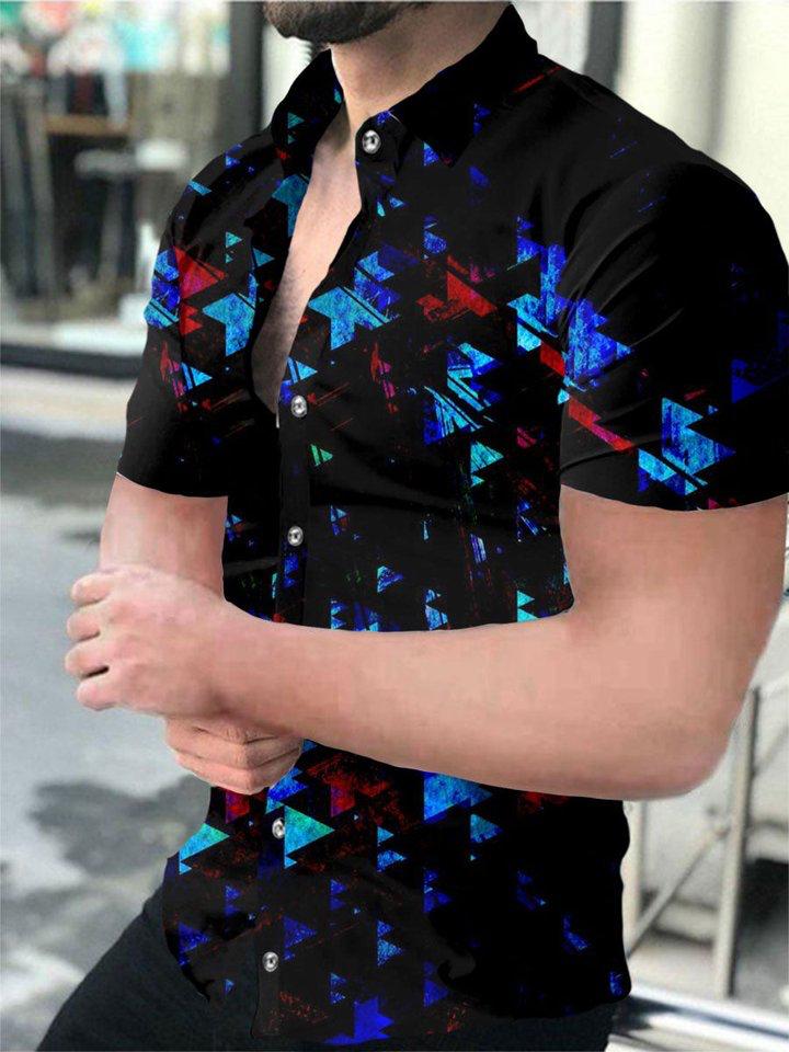 Quality Casual Men's Short Sleeve Shirt