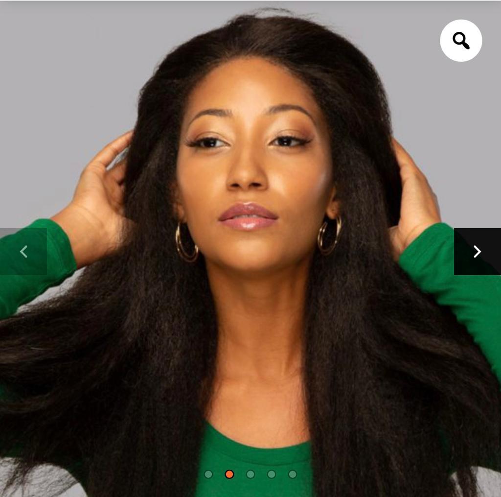 bloomzon Virgin Brazilian Kinky Straight Lace Frontal