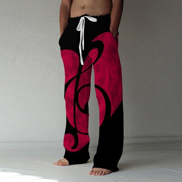 Latest Quality Lace-Up Print Summer Pant