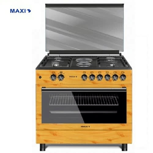 Maxi 60 CM* 90 CM- 4 Gas + 2 Electrical-Wooden-(Euro pool gas system)