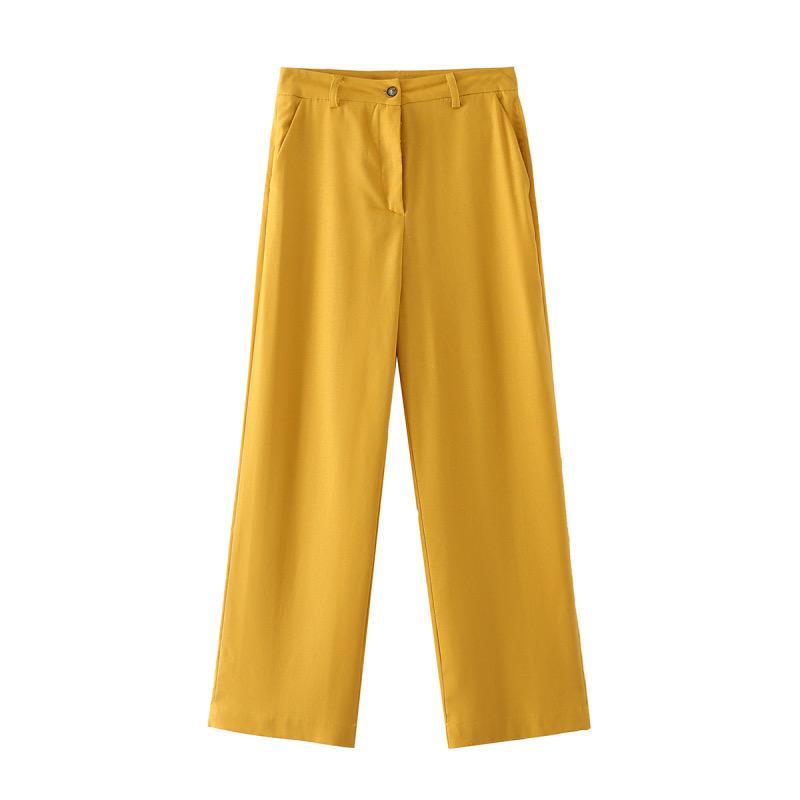 New simple ginger suit trouser