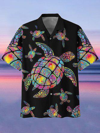 Wild Life Printed Short Sleeve Shirt