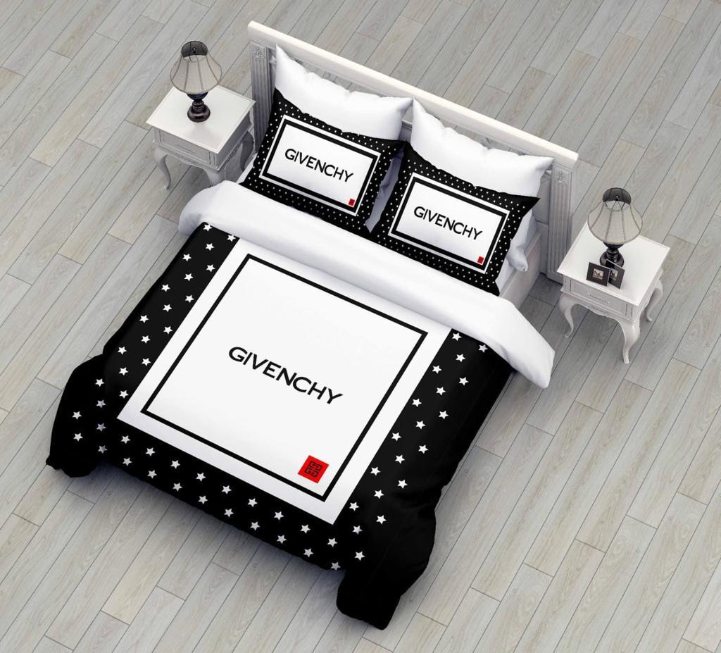 Givenchy Luxury Bedsheet with duvet and pillow cases