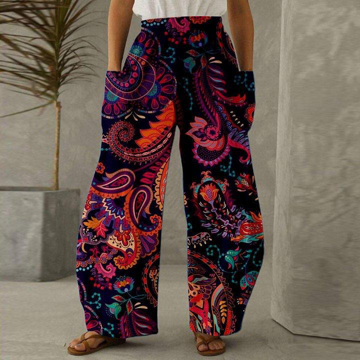 Latest Design Printed Palazzo Pant Trouser