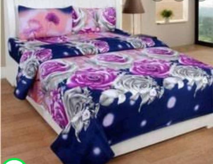 BB Bedsheet with duvet cover and 4 pillow cases