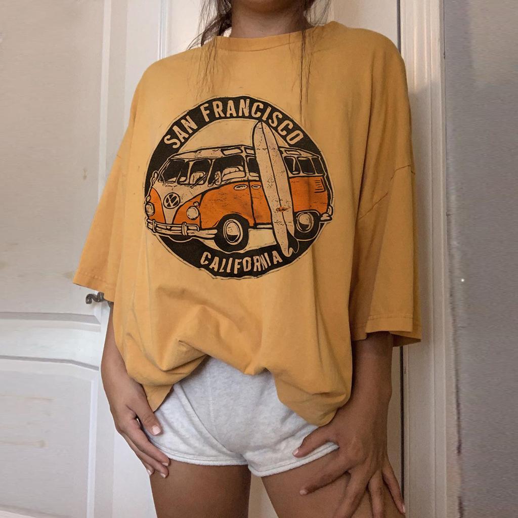 Pattern Printing Short-sleeved T-shirt