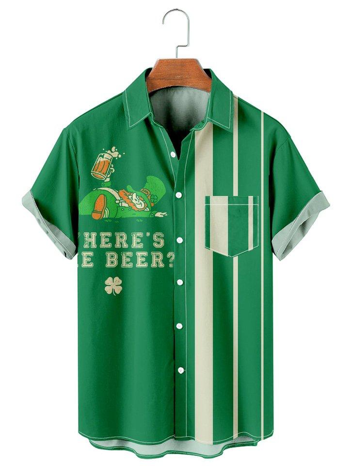 Summer Casual Men's Short Sleeve Shirt