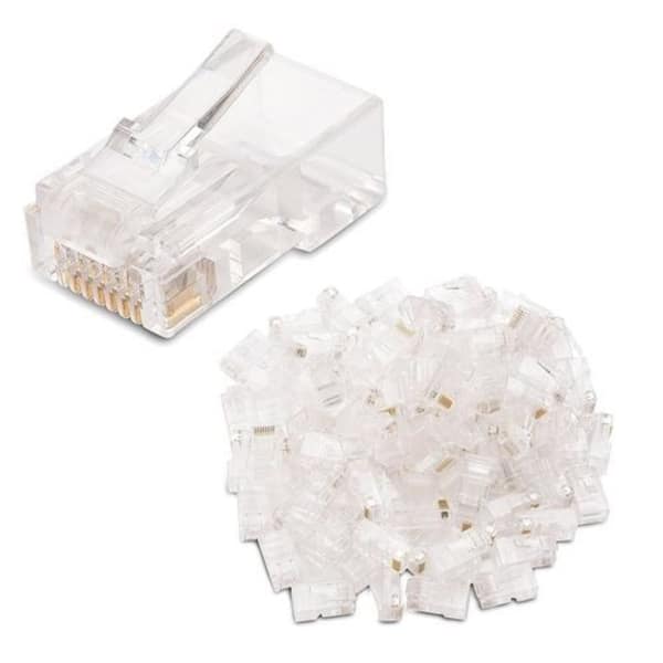 Systimax Cat 6 Rj45 Modular Plugs For Stranded Utp Cable (100-pack)