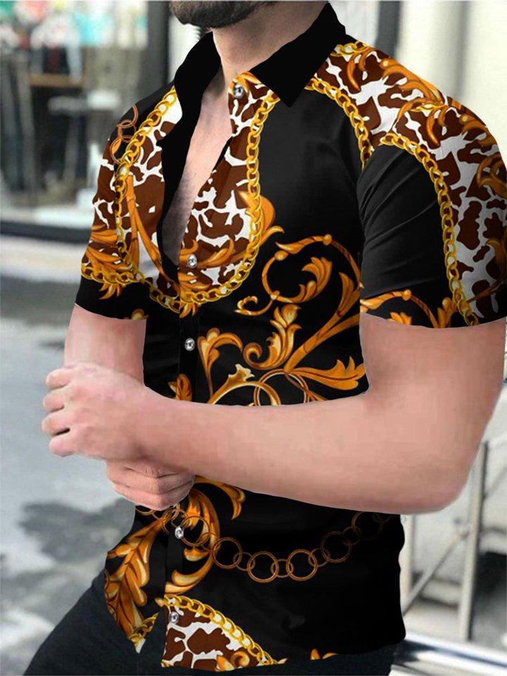 Men's Summer Casual Short Sleeve Shirts