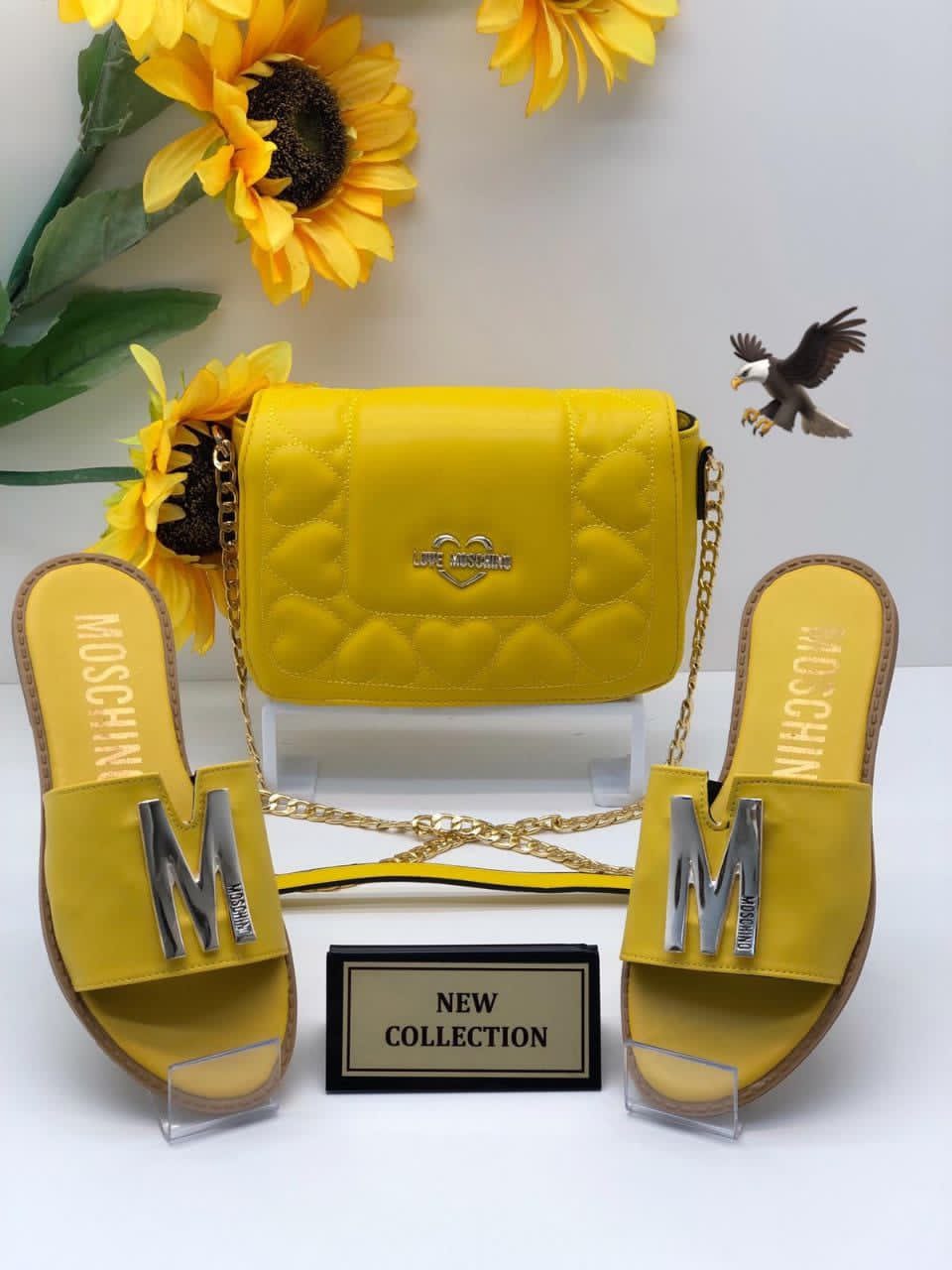 Moschino Turkey Designer ladies Shoe And Bag-Set